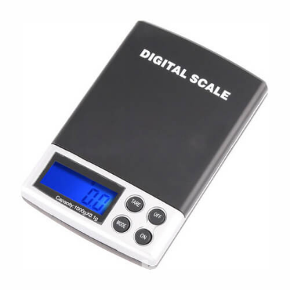 Digital Pocket Scale 0.1g to 1000g (1Kg)